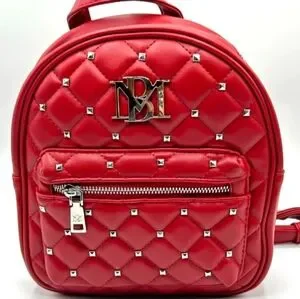 Badgley Mischka Mini Studded Red Backpack Badgley Mischka | Bags | Badgley Mischka Red Mini Studded  main image 3